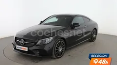 Gris Usado 2019 Mercedes C300 AMG line Coupe | 37.399 € (Precio justo)
