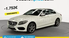 Blanco Usado 2017 Mercedes C220 Berlina | 19.290 € (Buen precio)