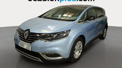 Usado Renault Espace Zen 160 CV (117 kW) 2017 Azul Monovolumen