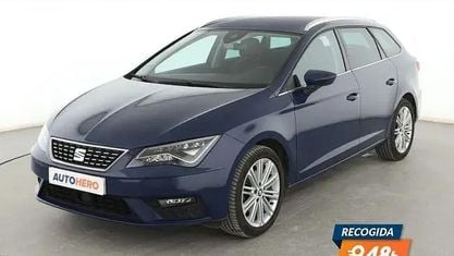 Używany Seat Leon XCELLENCE 150 KM (110 kW) 2018 Niebieski Kombi