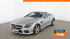 Gris Usado 2015 Mercedes SLK250 Descapotable | 25.399 €
