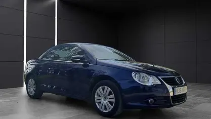 Brugt VW Eos 122 HK (89 kW) 2008 Blå Cabriolet