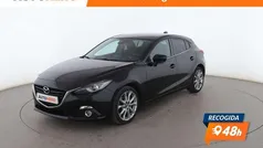 Negro Usado 2014 Mazda 3 Luxury Berlina | 12.999 € (Precio justo)