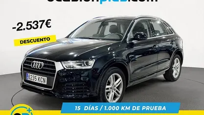 Negro Usado 2017 Audi Q3 Sport SUV | 19.213 € (Precio justo)