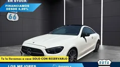 Blanco Usado 2021 Mercedes E220 Coupe | 42.990 € (Precio justo)