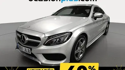 Usado 2016 Mercedes C220 AMG line Coupe | 22.676 € (Super precio)