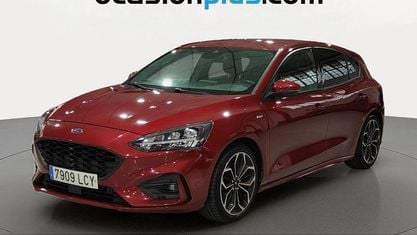 Usado Ford Focus ST-Line 125 CV (91 kW) 2019 Rojo Utilitario