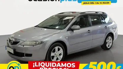 Usado Mazda 6 Sportive 143 CV (105 kW) 2006 Gris Familiar