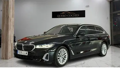 Usado BMW 520 190 CV (139 kW) 2021 Negro Familiar