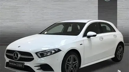 Brugt Mercedes A250 AMG line 218 HK (160 kW) 2020 Hvid Sedan
