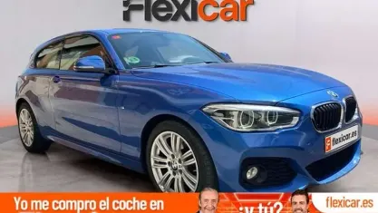 Usado BMW 116 116 CV (85 kW) 2016 Azul Utilitario