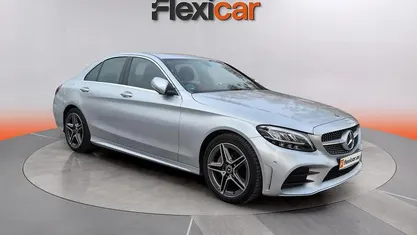 Usado Mercedes C200 160 CV (117 kW) 2019 Gris Berlina