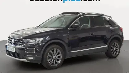 Usado VW T-Roc Sportline 150 CV (110 kW) 2019 Negro SUV