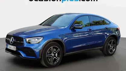 Usado Mercedes GLC220 194 CV (142 kW) 2022 Azul SUV
