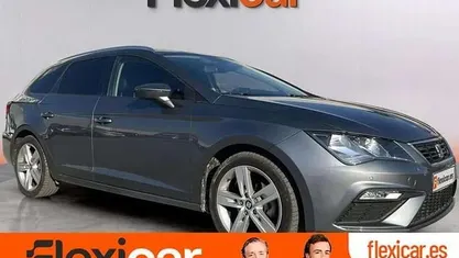 Usado Seat Leon FR 150 CV (110 kW) 2017 Gris Utilitario