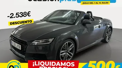 Usado Audi TT S-Line 180 CV (132 kW) 2017 Gris Coupe