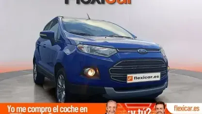 Usado Ford Ecosport Trend 125 CV (91 kW) 2016 Azul SUV