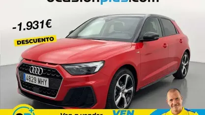 Begagnad Audi A1 Sportback 95 HK (69 kW) 2023 Röd Halvkombi