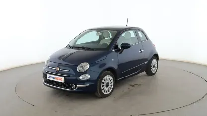Usado Fiat 500 Lounge 70 CV (51 kW) 2018 Azul Berlina