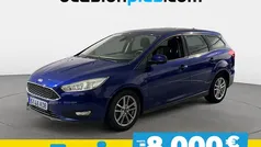 Azul Usado 2017 Ford Focus Business Edition Monovolumen | 10.490 € (Precio justo)