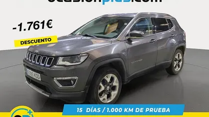 Gris Usado 2017 Jeep Compass Limited SUV | 15.139 € (Precio justo)