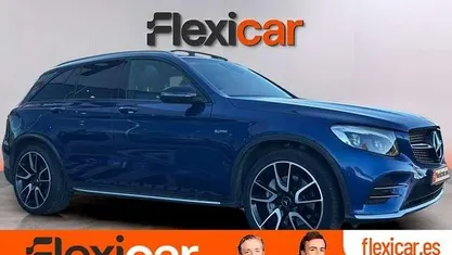 Usado Mercedes GLC43 AMG AMG 367 CV (269 kW) 2017 Azul SUV