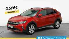 Rojo Usado 2022 VW Taigo Life SUV | 16.900 € (Precio justo)