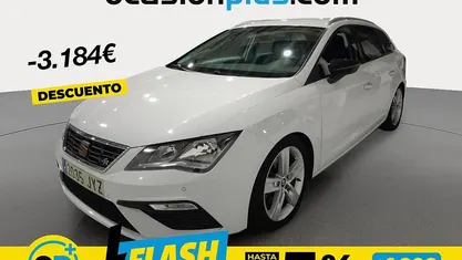 Usado Seat Leon FR 150 CV (110 kW) 2017 Blanco Utilitario