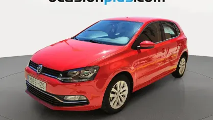Usado VW Polo Advance 90 CV (66 kW) 2014 Rojo Utilitario