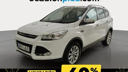 Blanco Usado 2016 Ford Kuga Titanium SUV | 14.399 € (Precio justo)