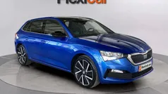 Azul Usado 2020 Skoda Scala Sport Utilitario | 15.590 € (Precio justo)