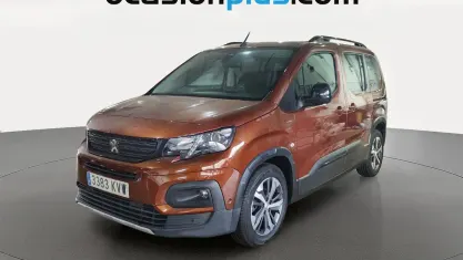 Usado Peugeot Rifter GT-line 131 CV (96 kW) 2019 Marrón Monovolumen
