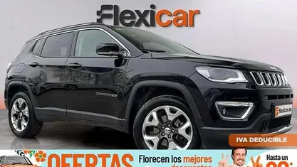 Käytetty Jeep Compass Limited 170 HP (125 kW) 2018 Musta Katumaasturi