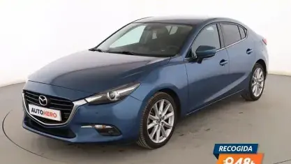 Usado Mazda 3 120 CV (88 kW) 2017 Azul Berlina