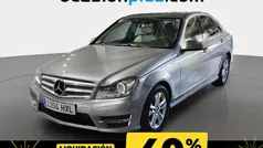 Gris plata Usado 2014 Mercedes C220 Avantgarde Berlina | 15.550 € (Super precio)