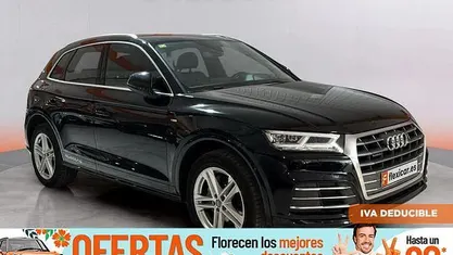 Usado Audi Q5 S-Line 163 CV (119 kW) 2020 Negro SUV
