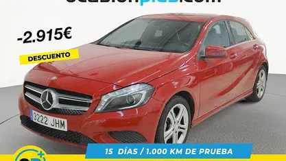 Rojo Usado 2015 Mercedes A180 Style Utilitario | 14.075 € (Precio justo)