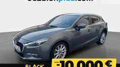Gris Usado 2017 Mazda 3 Luxury Utilitario | 14.290 € (Precio justo)