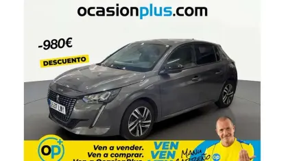 Używany Peugeot 208 Allure 102 KM (75 kW) 2022 Szary Hatchback