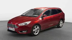 Rojo Usado 2017 Ford Focus Titanium Monovolumen | 11.810 € (Precio justo)