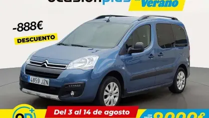 Usado Citroën Berlingo PureTech 110 CV (80 kW) 2017 Azul Monovolumen
