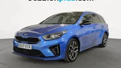 Azul Usado 2019 Kia Ceed Sportswagon GT-Line Familiar | 16.082 € (Super precio)