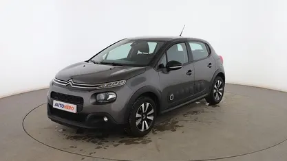 Usado Citroën C3 Feel 82 CV (60 kW) 2018 Gris Utilitario