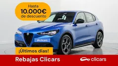 Azul Usado 2024 Alfa Romeo Stelvio Sprint SUV | 32.190 € (Buen precio)