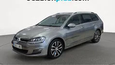 Gris Usado 2017 VW Golf Sportsvan Sportline Monovolumen | 16.490 € (Precio justo)