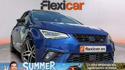 Usado Seat Ibiza FR 150 CV (110 kW) 2017 Azul Berlina
