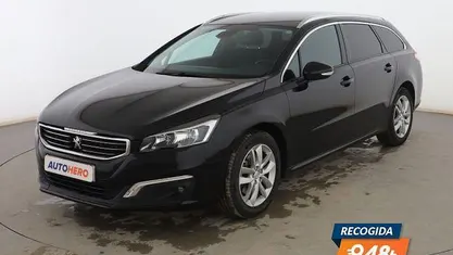 Usado Peugeot 508 Active 140 CV (102 kW) 2015 Negro Familiar
