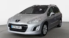 Gris Usado 2013 Peugeot 308 SW Active Familiar | 10.350 € (Buen precio)