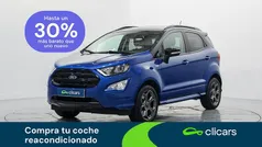 Azul Usado 2019 Ford Ecosport ST-Line SUV | 11.690 € (Precio justo)