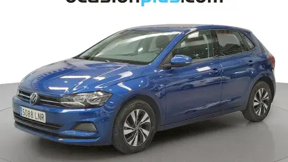 Usado VW Polo Advance 95 CV (69 kW) 2021 Azul Utilitario